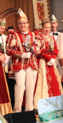 Prinzenpaar-Nahaufnahme